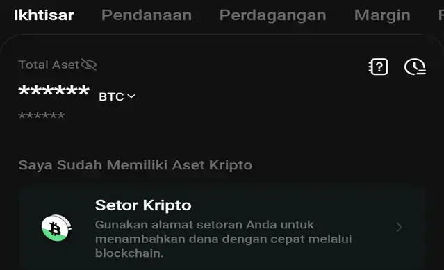 Berikut ini langkah demi langkah cara melakukan deposit KuCoin dengan Tokocrypto