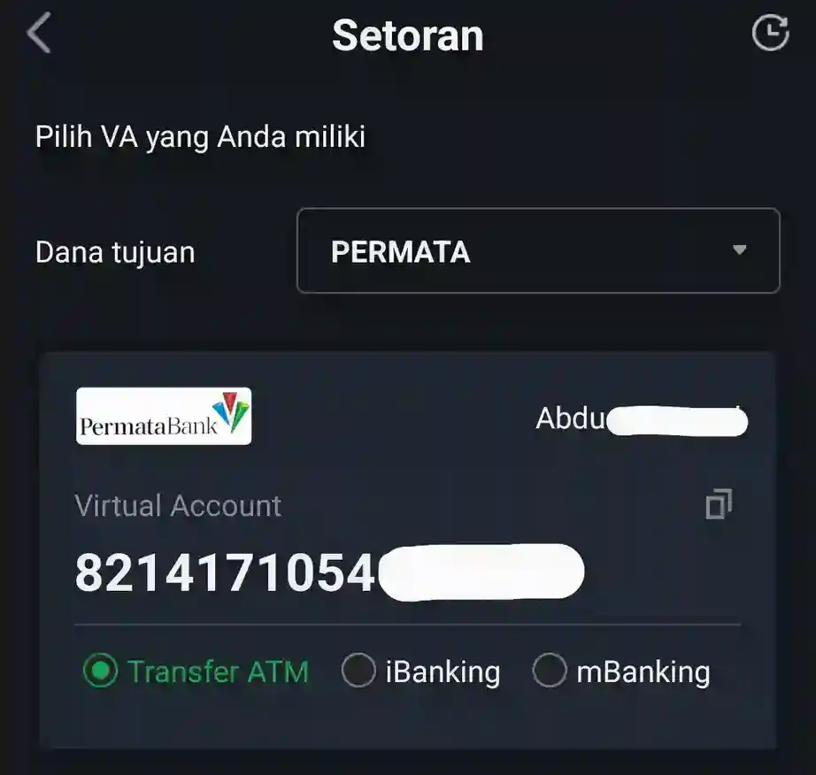Cara Deposit Tokocrypto Dari Virtual Account Bank