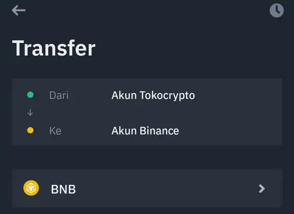 Langkah-langkah Cara Menghubungkan Tokocrypto ke Binance