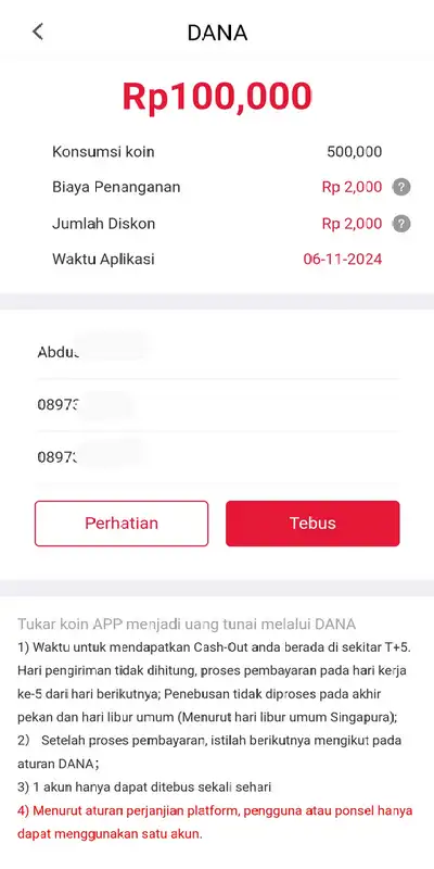 Cara Withdraw Cashzine