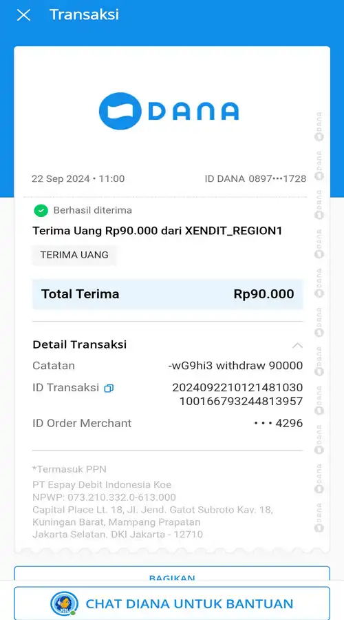 Cara Withdraw Tokocrypto ke DANA 7