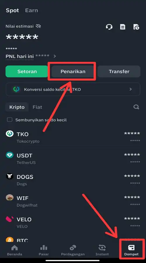 Cara Withdraw Tokocrypto ke DANA Tanpa Rekening Bank
