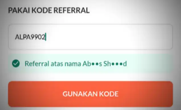 Kode Referral Flip