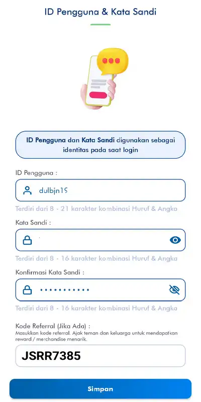 Kode Referral BTN Mobile