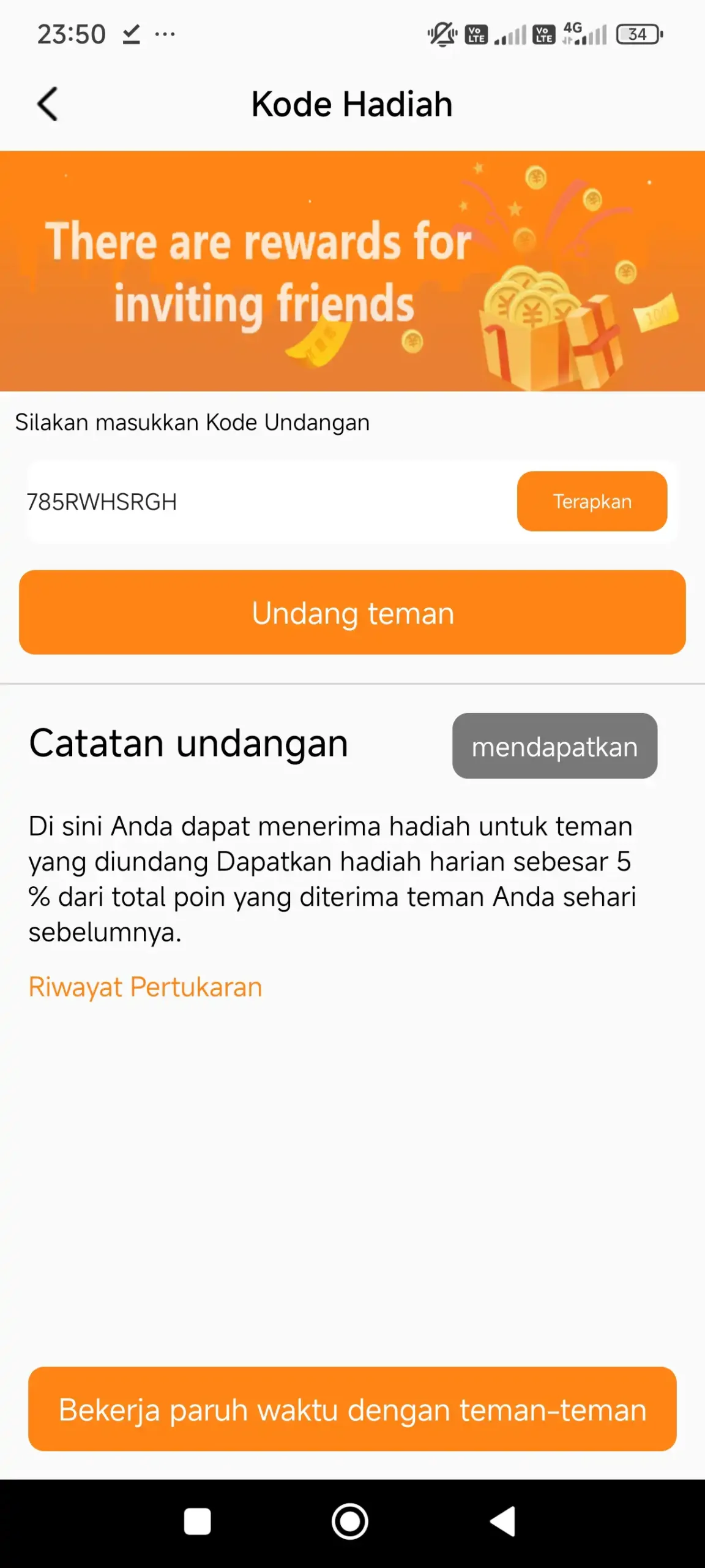 Kode Undangan Wild Coin 