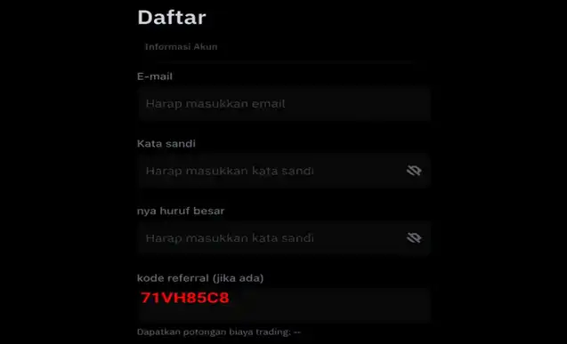 Langkah-langkah Cara Daftar Tokocrypto Lewat HP