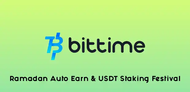 Auto Earn Bittime & USDT Staking Bittime
