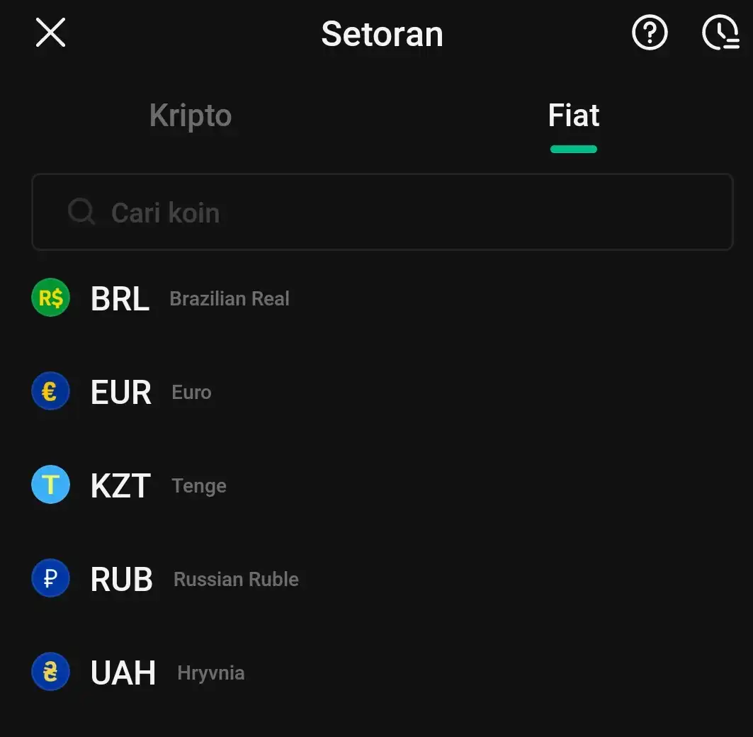 Metode Setoran Fiat di KuCoin
