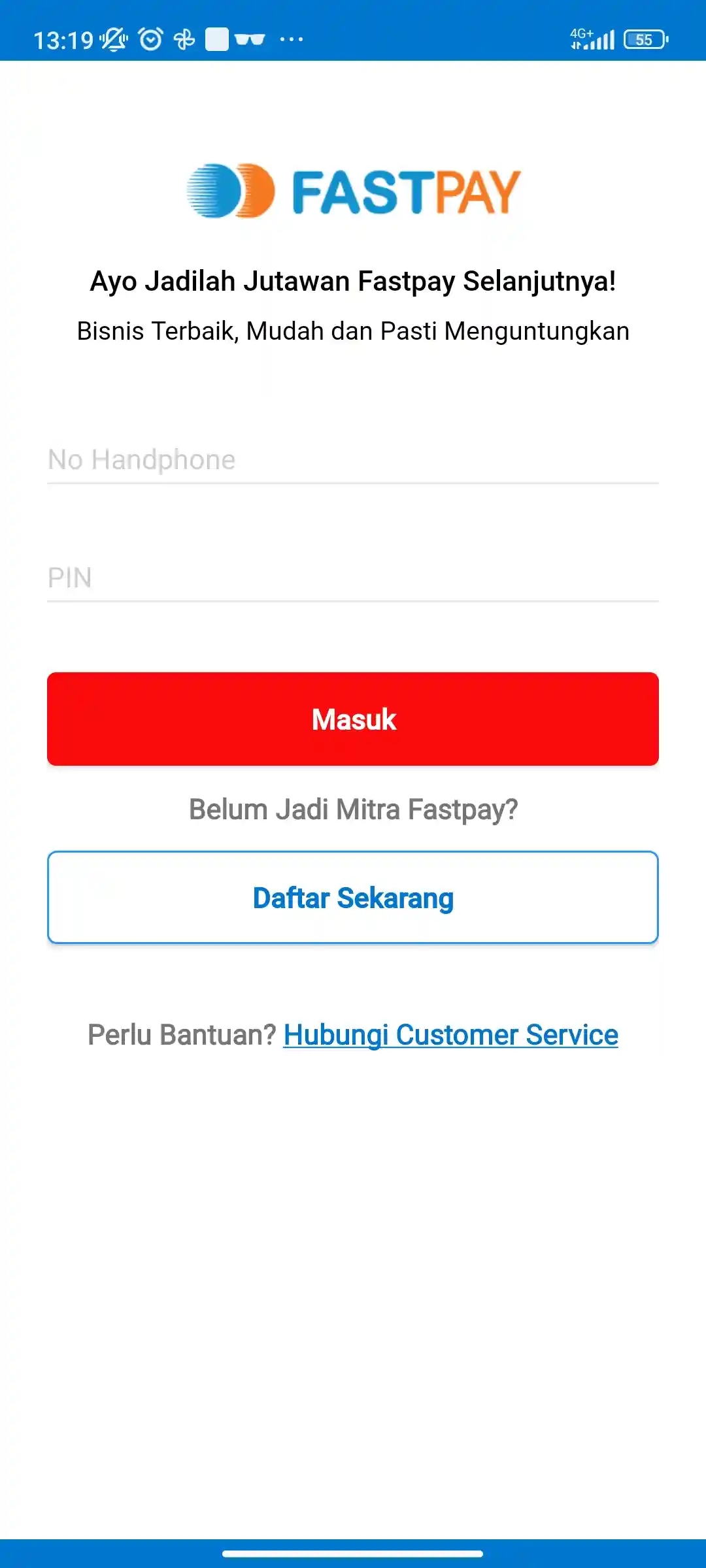 Cara Daftar Fastpay